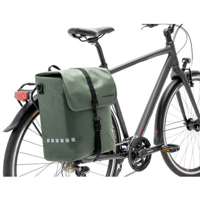 Odense Single Pannier - Déperlant - 17.5L - Noir Vert
