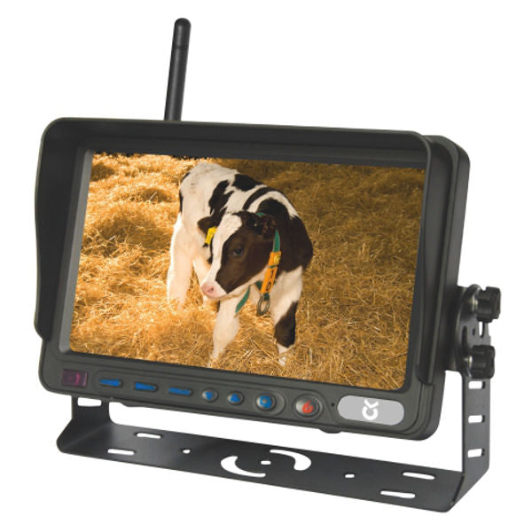 Moniteur LCD 7 séparés pour ensemble de caméras d'écurie et de remorque
