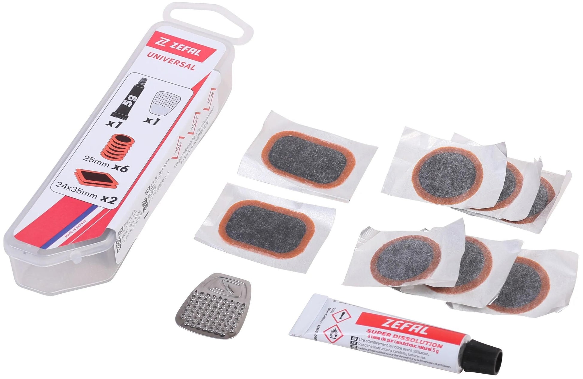 Kit de réparation zéfal noir