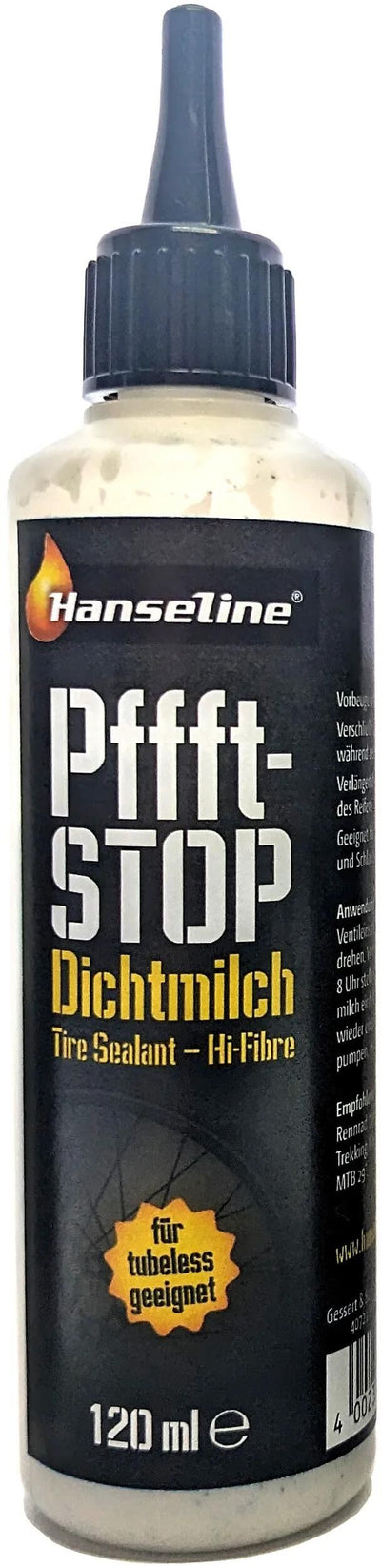 Hanseline reifendichtmittel pffft-stop lait d'étanchéité pffft-stop 120ml