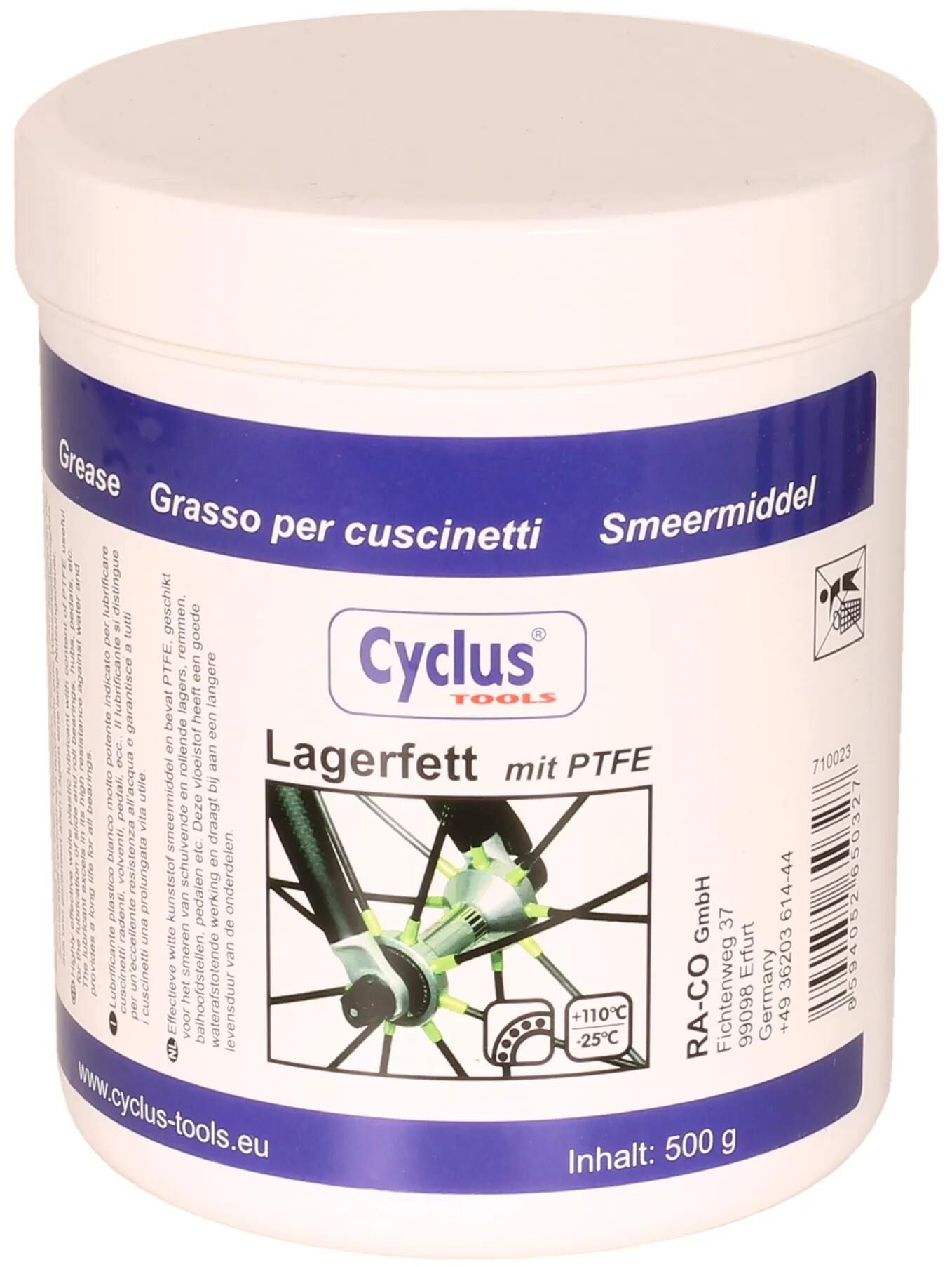 Cycle Laget White Pot 500gr.