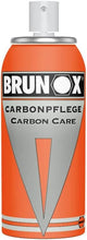 Brunox Carbon care. pour le nettoyage et l'entretien des cadres et pièces en carbone de haute qualité 120ml