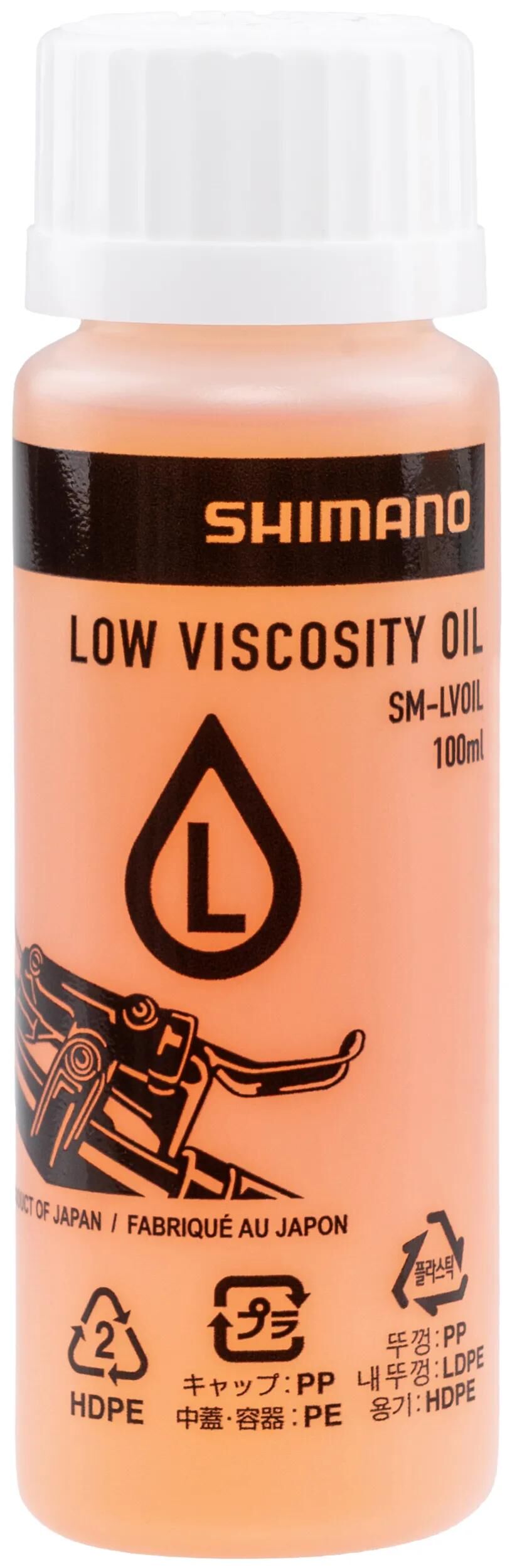 Shimano liquide de frein huile minérale faible disque 100 ml faible viscosité