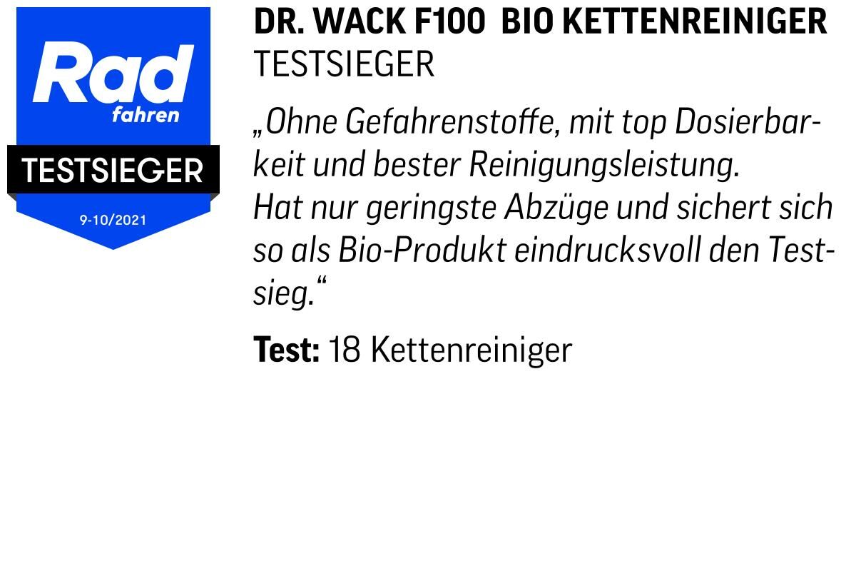 Dr Wack Chain Cleaner Dr. Wack F100 Bio 2L