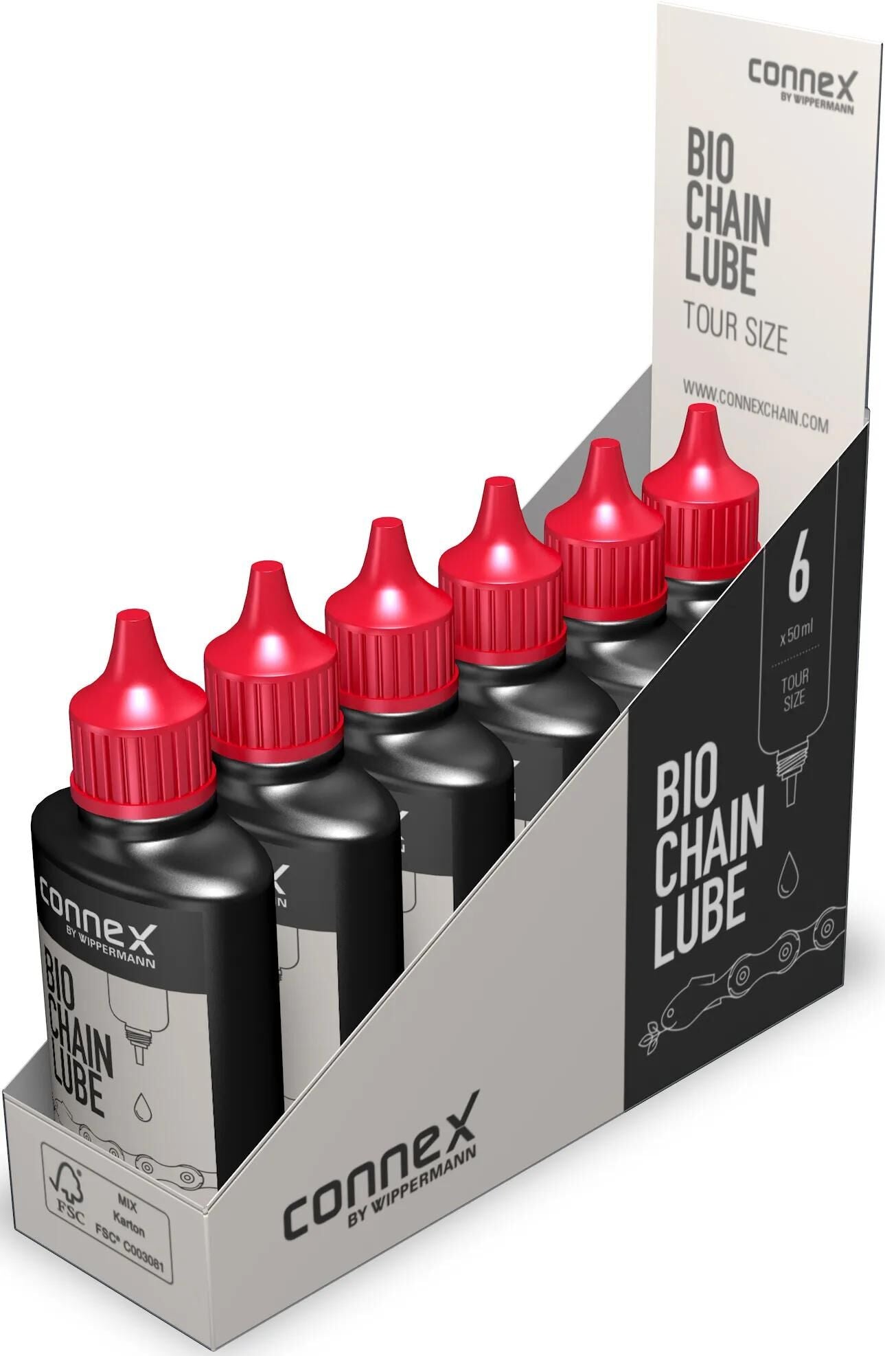 Huile de chaîne Connex 6x 50 ml