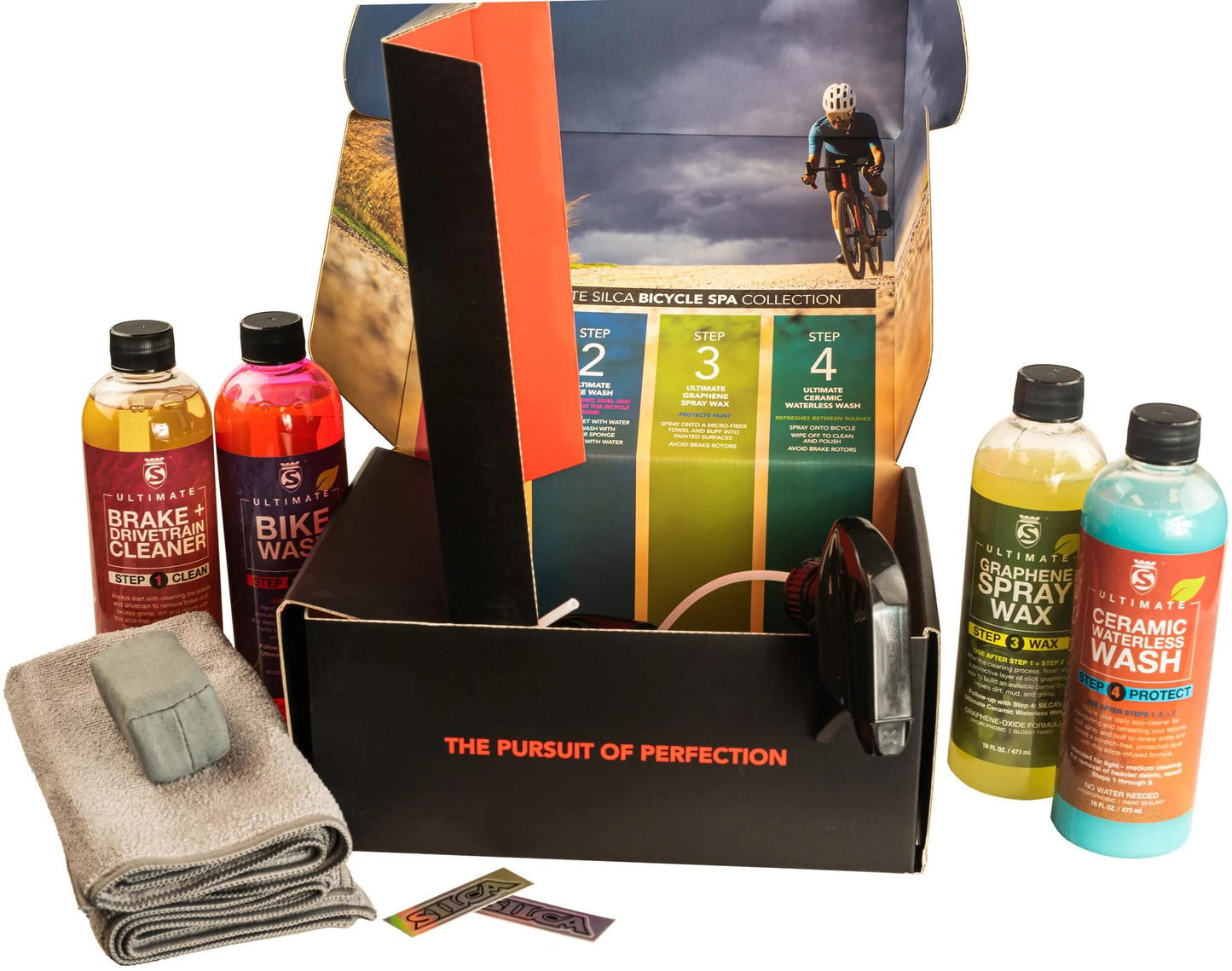 Kit spa coffret Silca Bike Care set