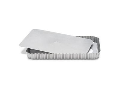 Moule à tarte Patisse fond mobile 32x22x2,5