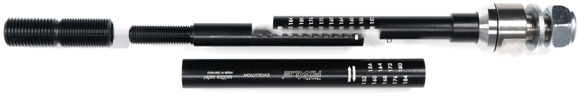Adaptateur d'essieu Radoxx évolution adaptateur d'essieu évolutif ion m12 (1.0-1.75) 152-184
