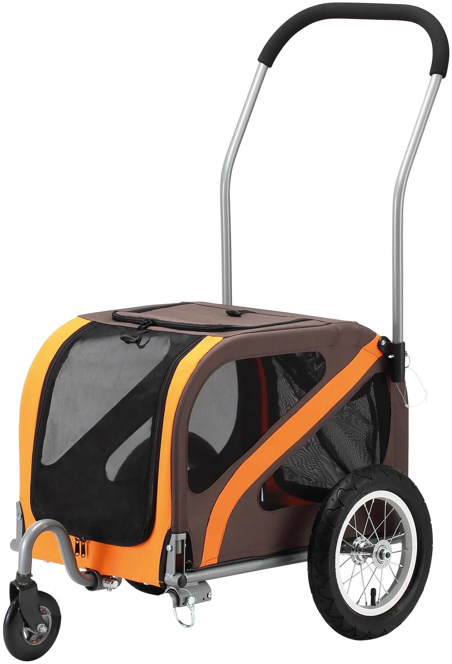 Remorque Blue Bird Dog Trailer Brown Orange