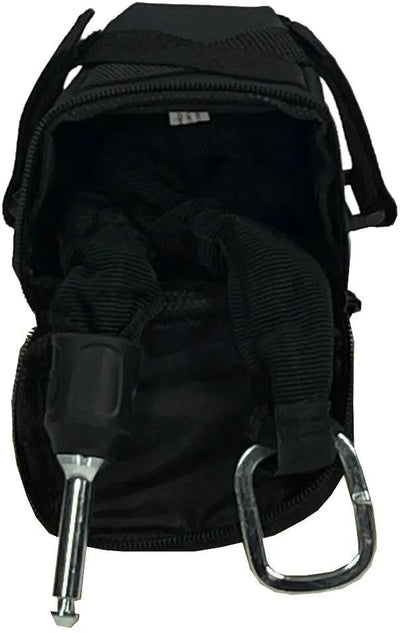 Support de selle Haberland pour sac de tige de selle Schlosskette. pour chaînes de verrouillage sw
