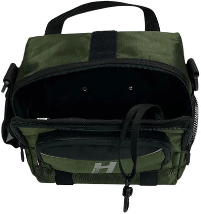 Haberland sacoche de guidon bouteille sacoches de guidon bouteille 6l vert noir