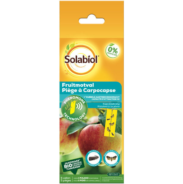Solabiol piège à phéromones teigne des fruits 5 pcs
