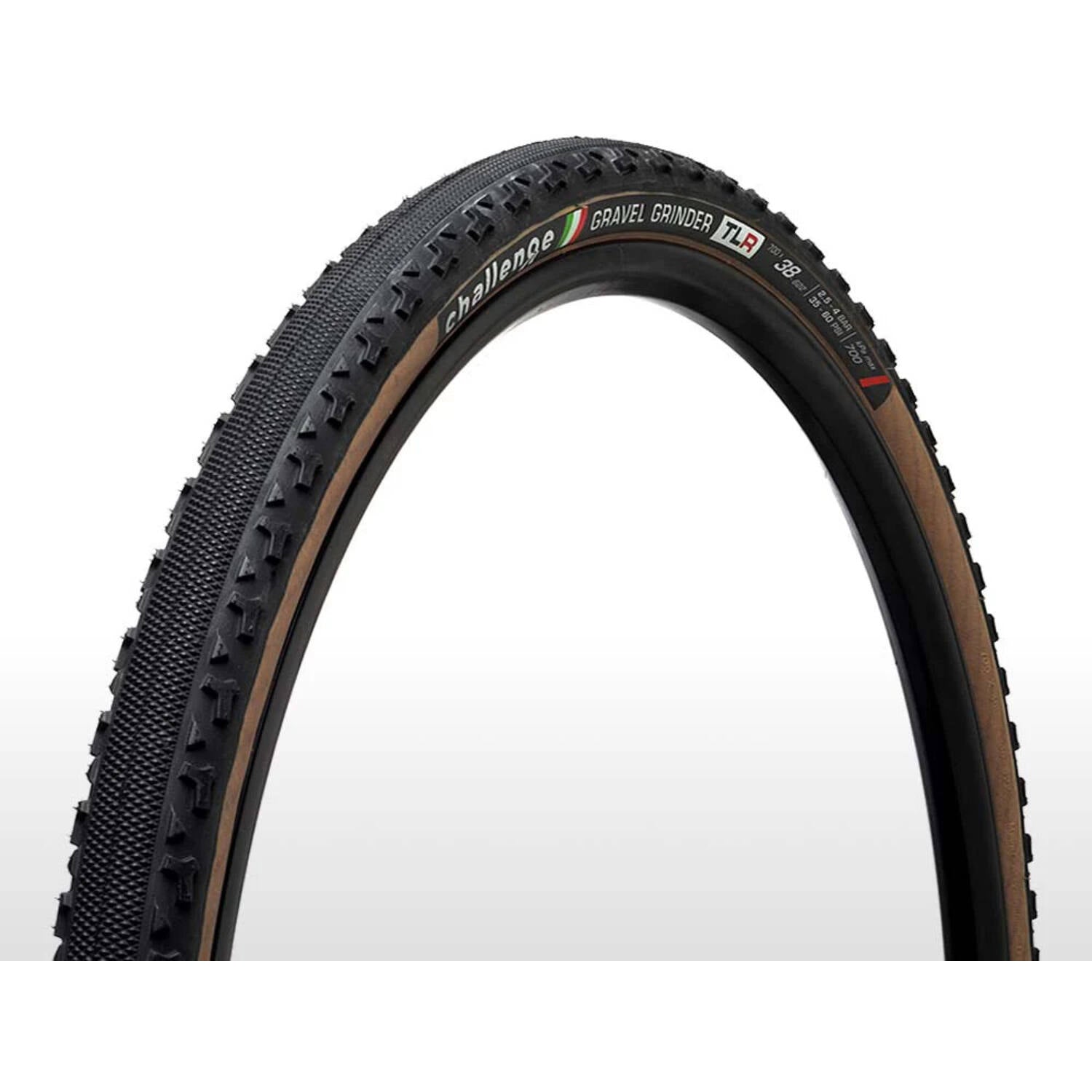 Challenge - broyeur de gravier tlr 700x38c brun noir