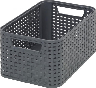 Panier de rangement de style Curver Curver 6L Anthracite