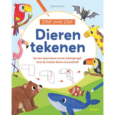 Dessiner les animaux des deltas étape par étape