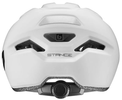 Position de casque bollé pure l mate blanc