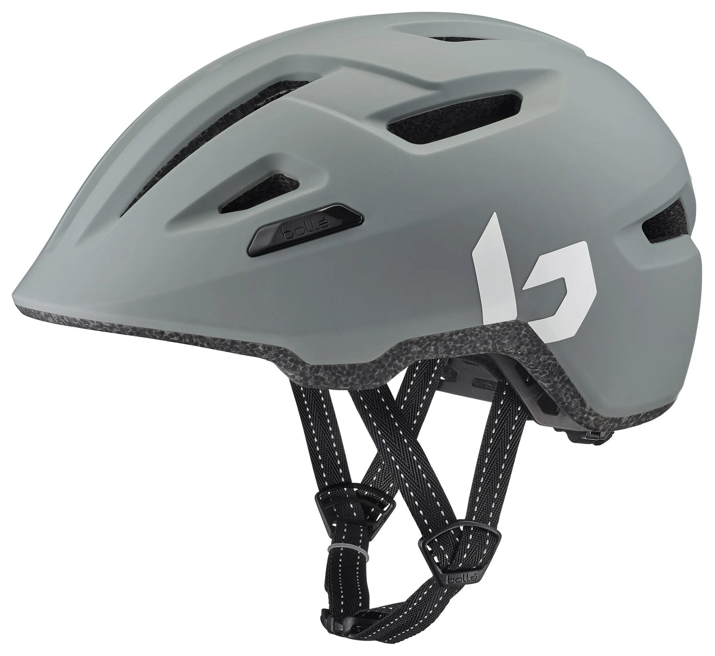 Position de casque bollé pure s gris mat