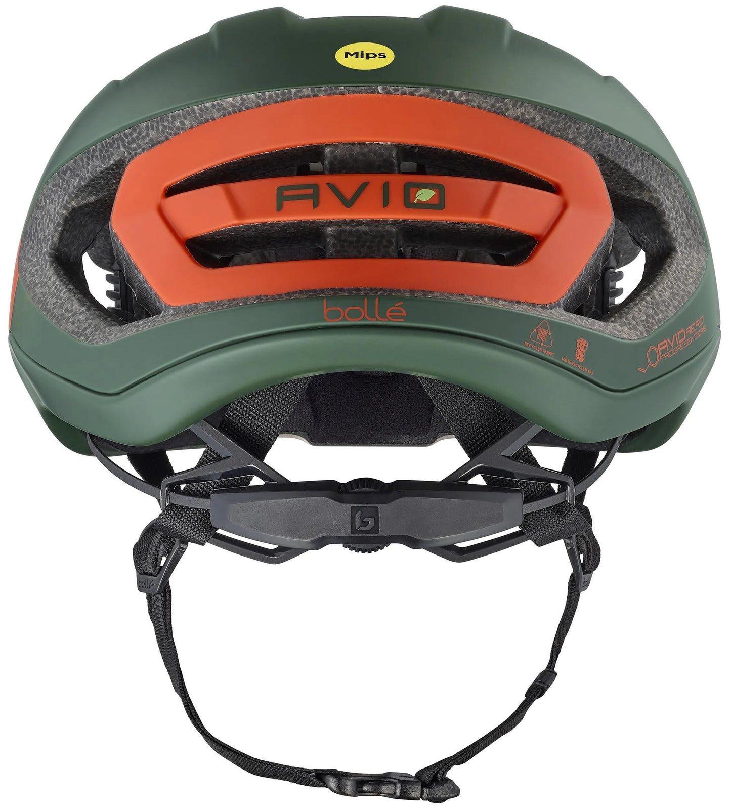 Casque bollé avio mips mate vert orange l