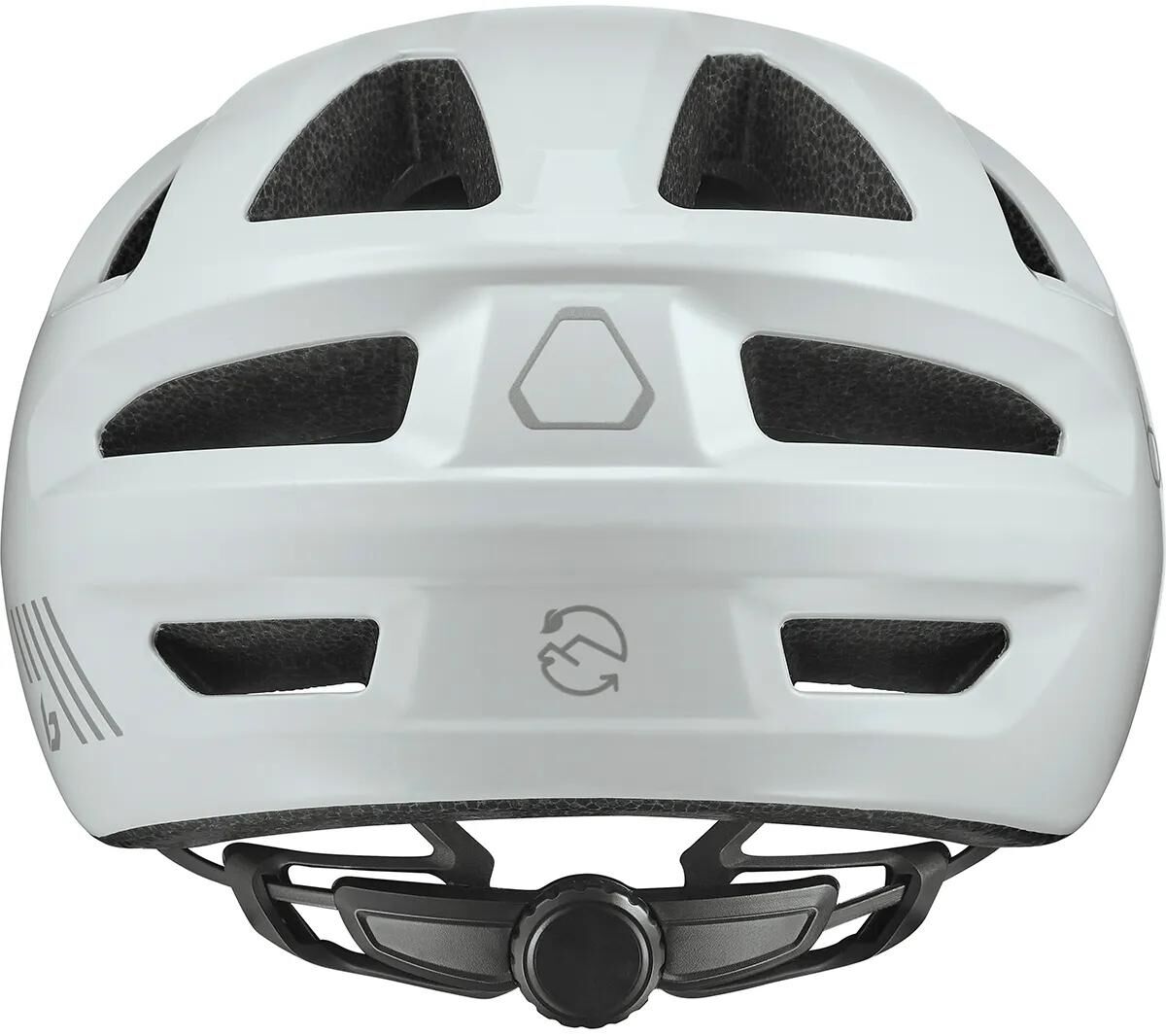 Casque bollé spero taille l porcelaine brillante