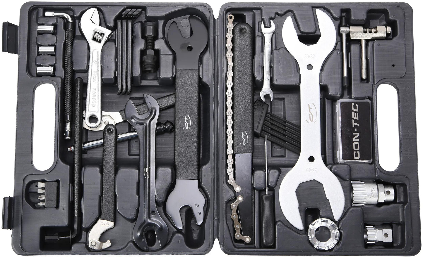 Mallette à outils Contec TFM-330 CT ensemble d'outils pour vélo 36 pièces
