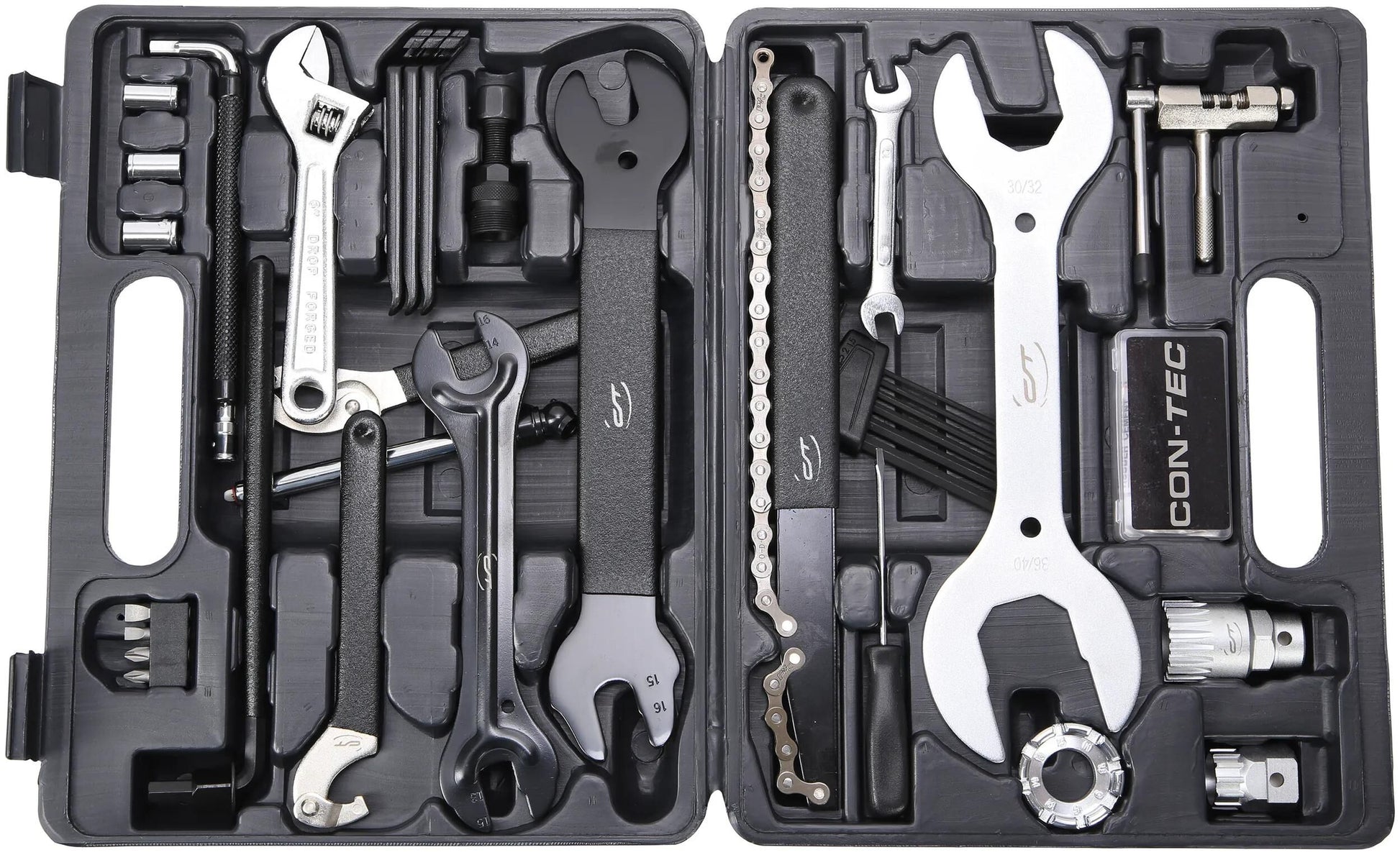 Mallette à outils Contec TFM-330 CT ensemble d'outils pour vélo 36 pièces
