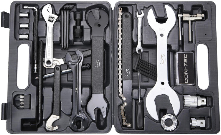 Mallette à outils Contec TFM-330 CT ensemble d'outils pour vélo 36 pièces