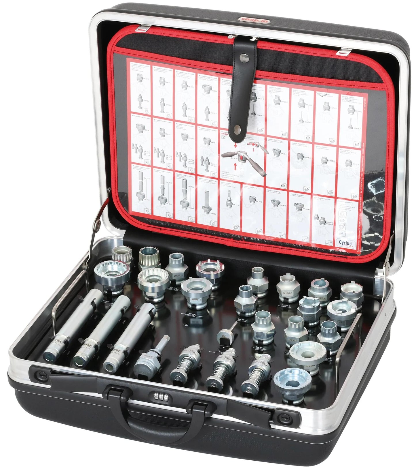 Outils de cycle Cycle Tool Case incl.snap dans les outils