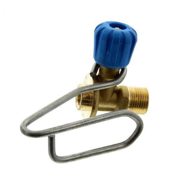 Robinet gaz pour bonbonne de gaz pour épilateur mamelle