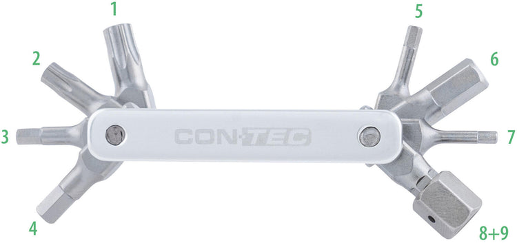 Contec CT Multitool Tfr-Buster 9 9 Fonctionne Silver