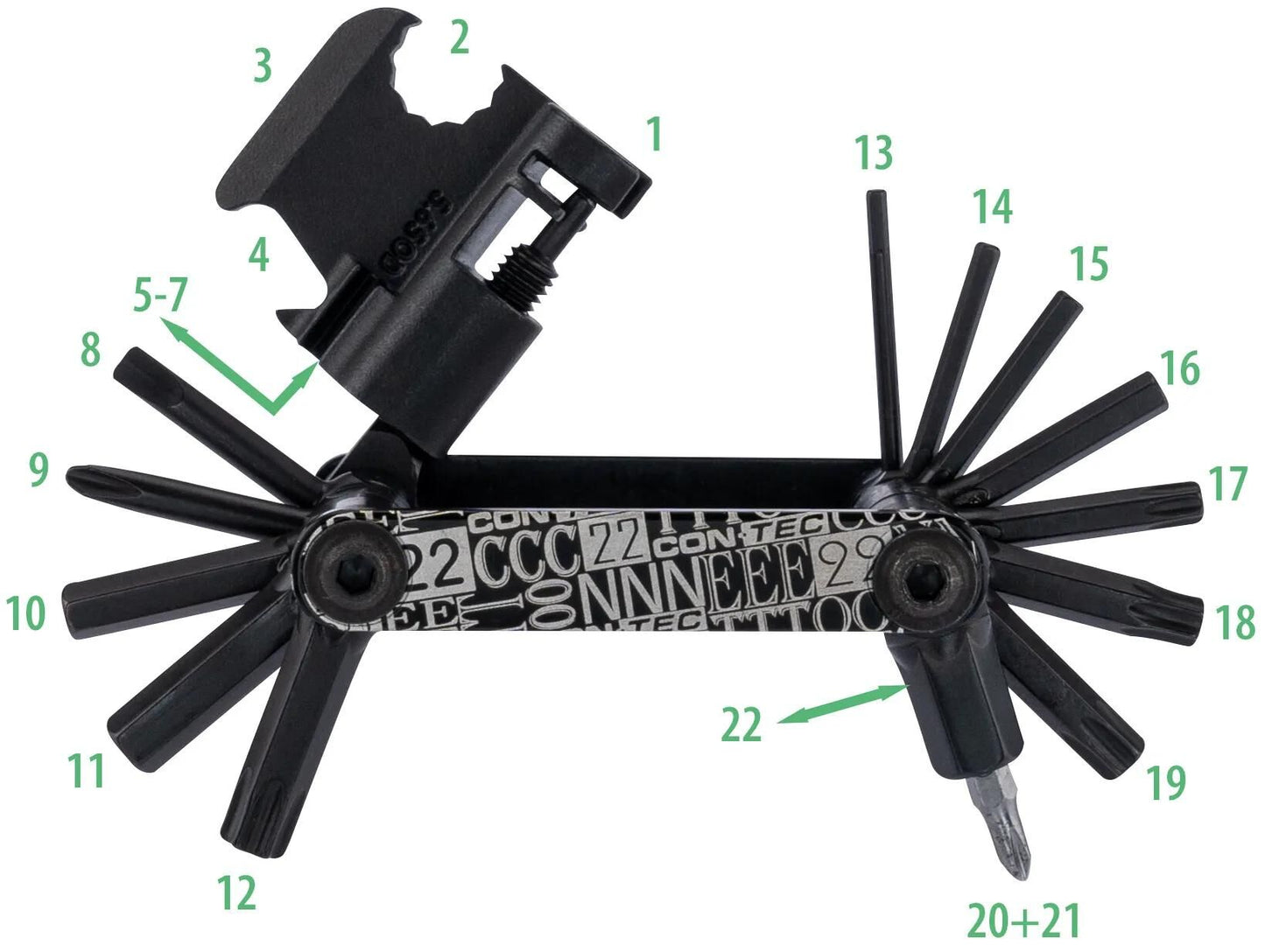 CONTREC CT CT MULTIFONCTION F22 22 FONCTIONS