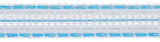 Ruban anti-effrayant Ako Platinumline 125 mm blanc bleu 200m