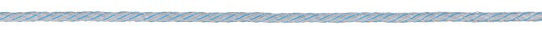 Cordon d'escrime Ako Platinumline 6mm 500m blanc bleu