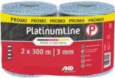 Ako platineline litz wbl 2x 300m 6x 02 acier inoxydable 4x 025