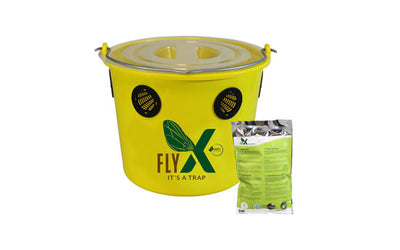 Seau à mouche flyx 12l complet avec attractif