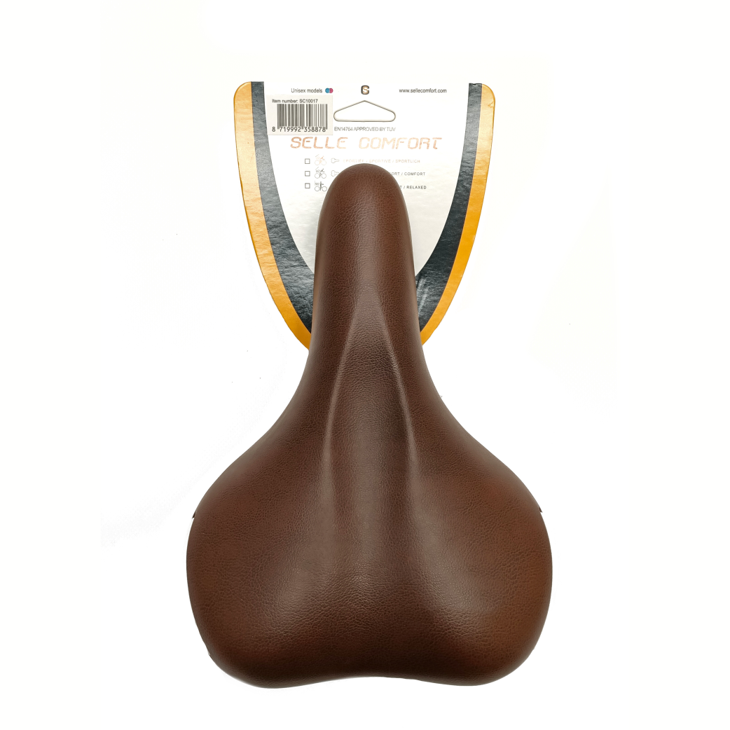 Selle comfort selle unisex marron