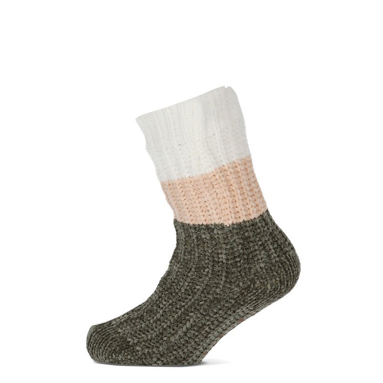 Homesocks basset chenille color block assortiment 30 paires