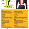 Gilet de sécurité de course LED,