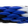Mousqueton longe mustang bleu royal noir blanc
