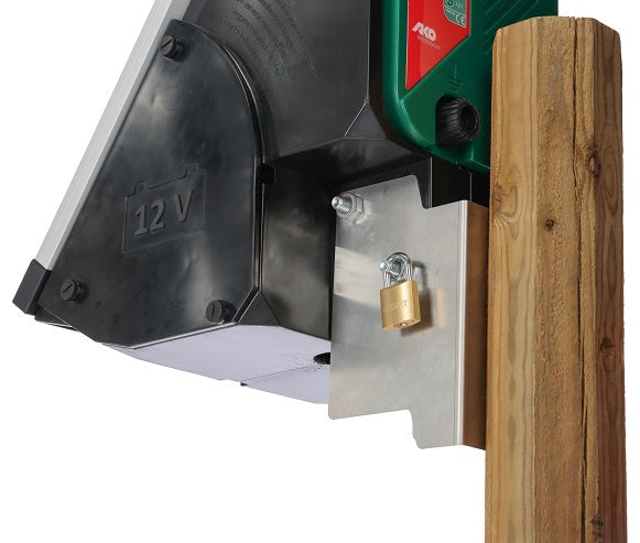 Support de poteau Ako pour montage sur poteau en bois pour tuile solaire