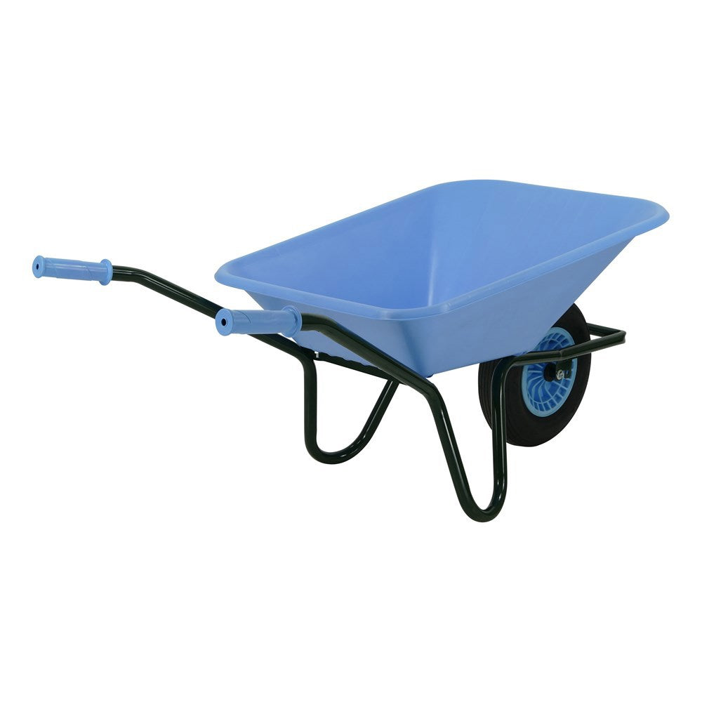 Brouette de jardin Fort 515 90 bleu bébé 2 plis