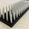Brosse à mollets nylon blanc 6cm 45x15cm