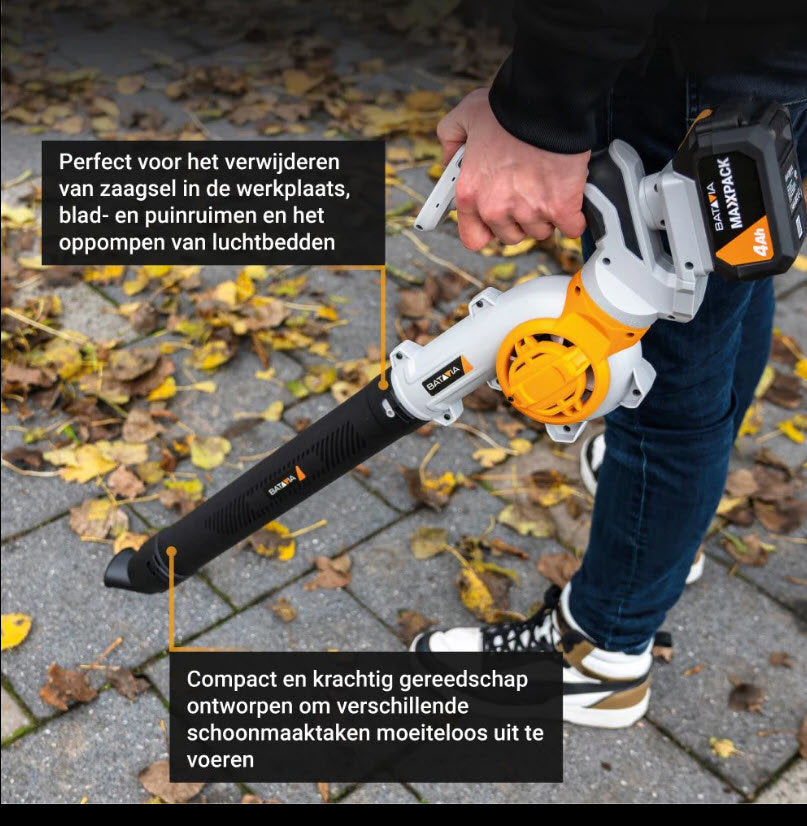 Corps de souffleur multi-feuilles Batavia maxxpack batterie 18v