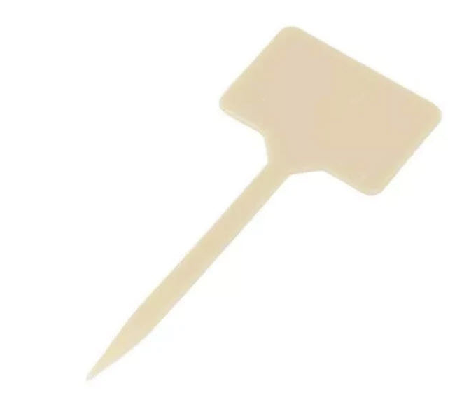 Produits étiquettes pour assiettes plastique 14cm 15 pièces