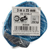 Sangle de tension 1 pièce avec boucle de serrage 3 mètres 25mm