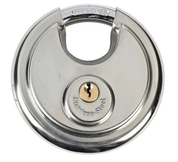 Produits cadenas disque lock 90mm plus 2 clés