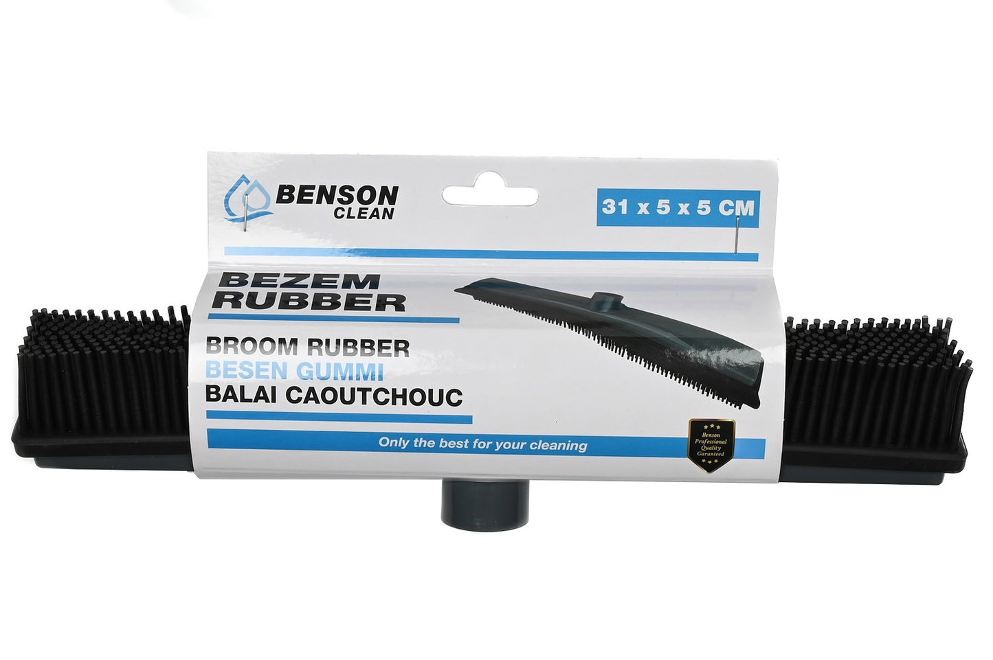 Balai en caoutchouc 31cm sans manche