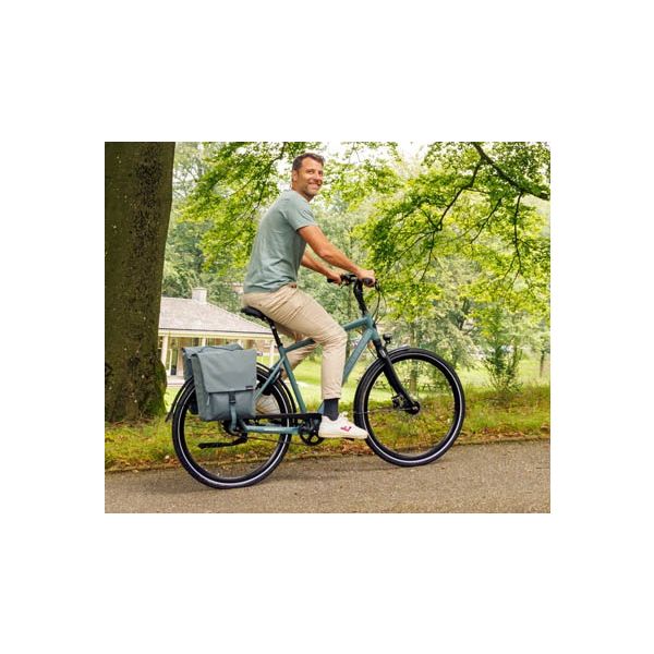 Newlooxs Nouveau sac double tulum 32l rpet gris vert