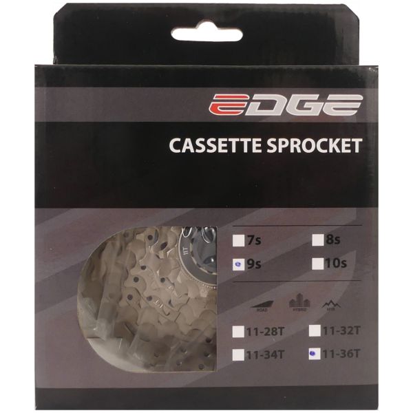 Cassette de bord 9 vitesses CS-M5009 11-36T Silver