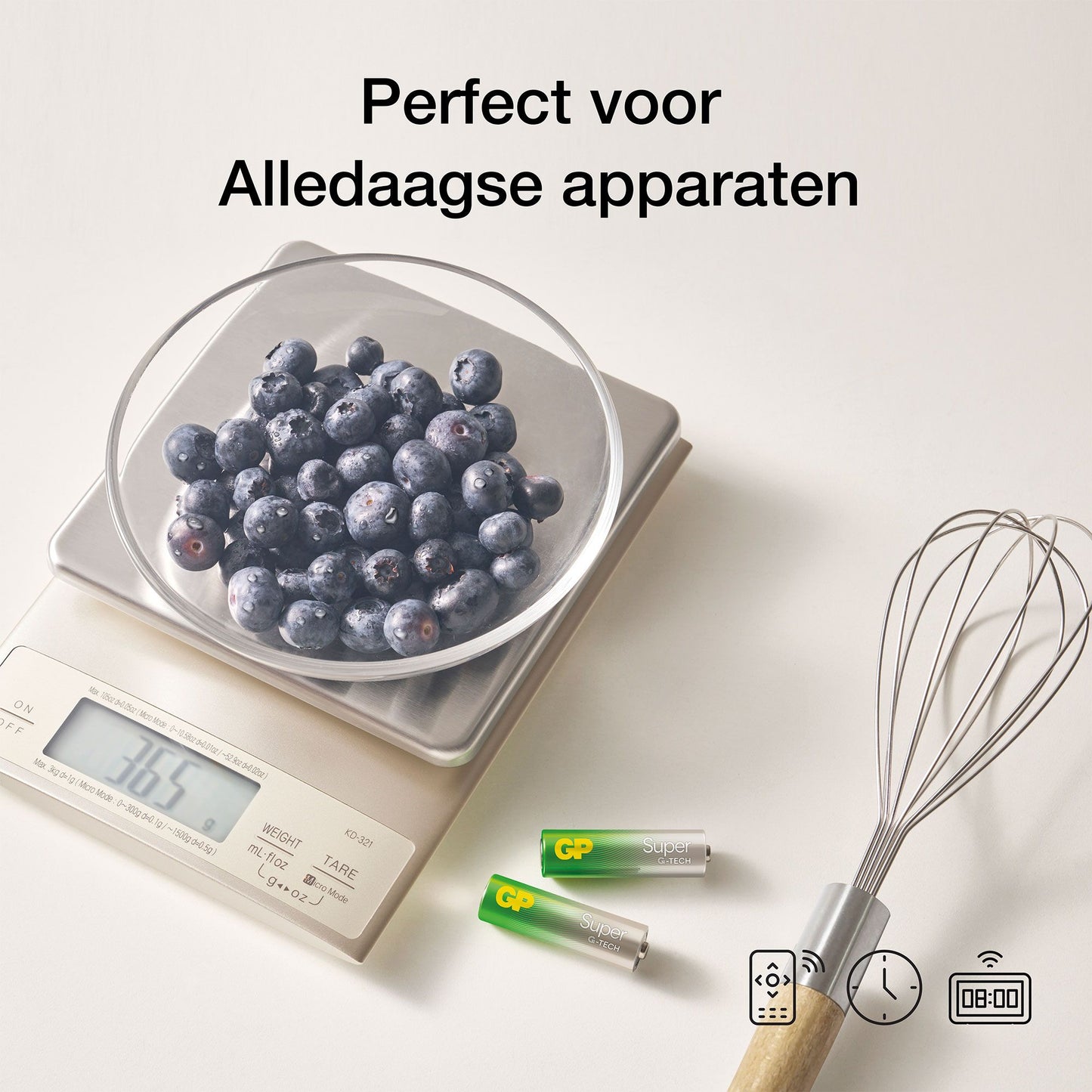 Piles GP Super alcalines AAA 4PK