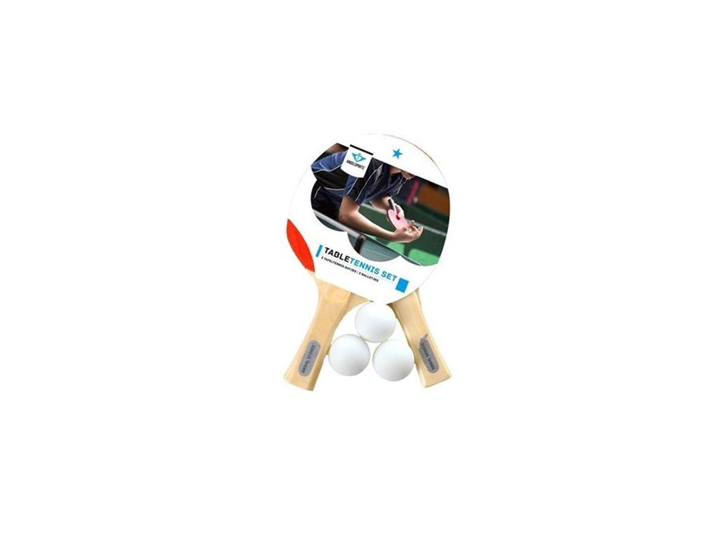 Table Tennis Set 1 étoile, 5dlg.